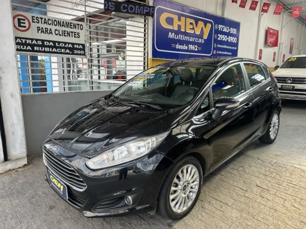 FORD FIESTA 1.6 TITANIUM HATCH 16V FLEX 4P AUTOMÁTICO 2014
