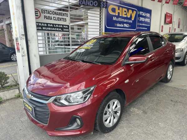 CHEVROLET ONIX 1.0 TURBO FLEX PLUS LTZ AUTOMÁTICO 2020 ÚNICO DONO