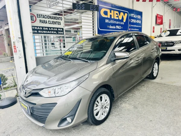TOYOTA YARIS 1.5 16V FLEX SEDAN XL MULTIDRIVE 2019 ÚNICA DONA