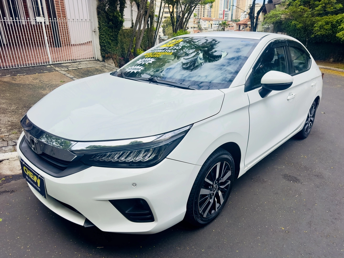 HONDA CITY 1.5 i-VTEC FLEX TOURING CVT 2022 ÚNICO DONO - Imagem 4