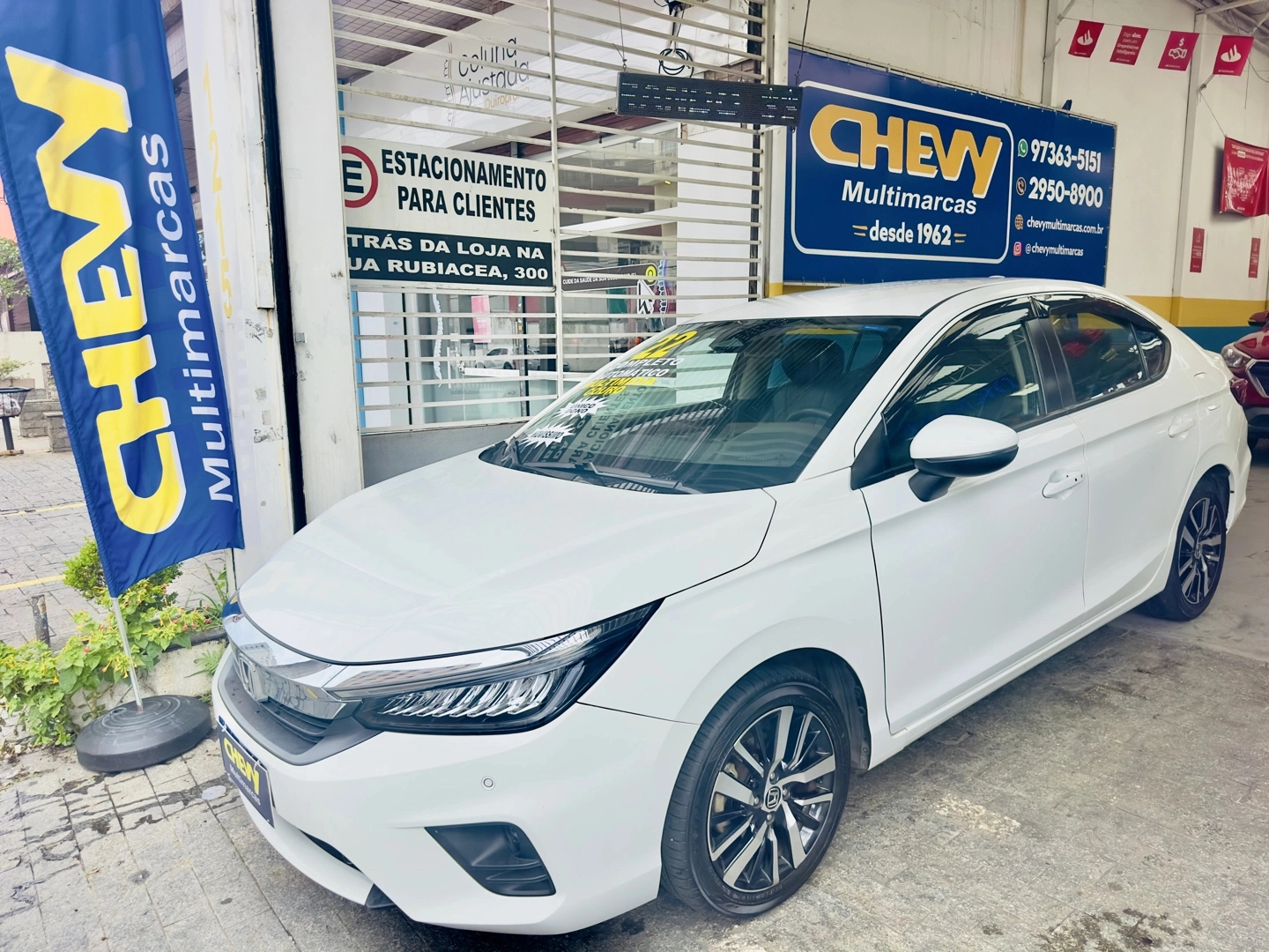 HONDA CITY 1.5 i-VTEC FLEX TOURING CVT 2022 ÚNICO DONO
