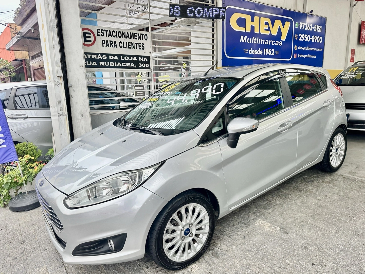 FORD FIESTA 1.6 TITANIUM HATCH 16V FLEX 4P POWERSHIFT 2015
