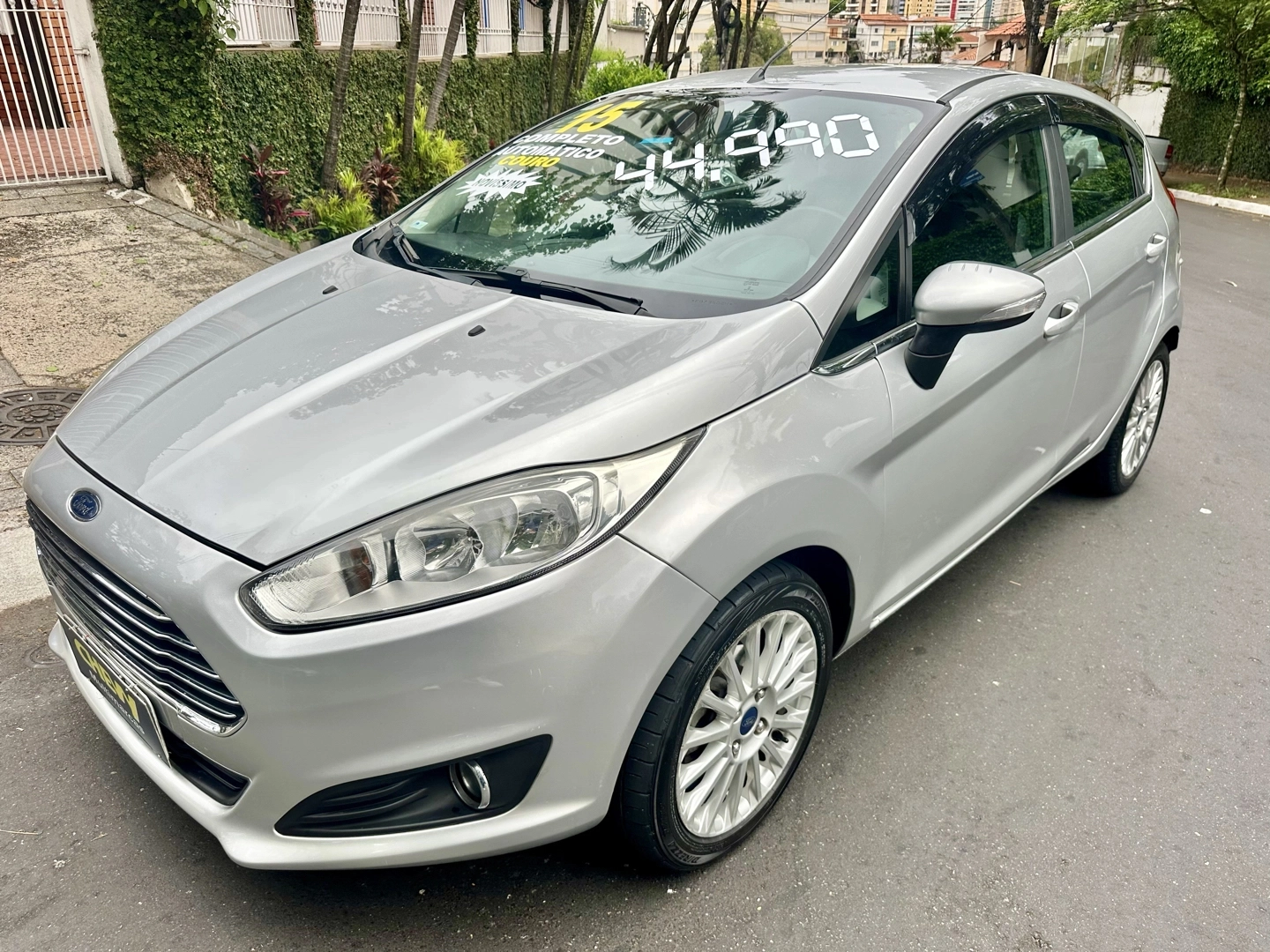 FORD FIESTA 1.6 TITANIUM HATCH 16V FLEX 4P POWERSHIFT 2015 - Imagem 15