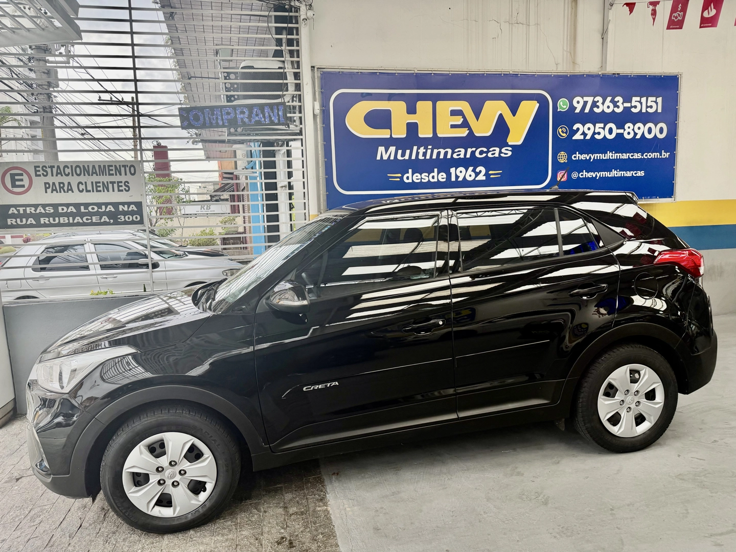 HYUNDAI CRETA 1.6 16V FLEX ATTITUDE AUTOMÁTICO 2019 ÚNICO DONO - Imagem 4