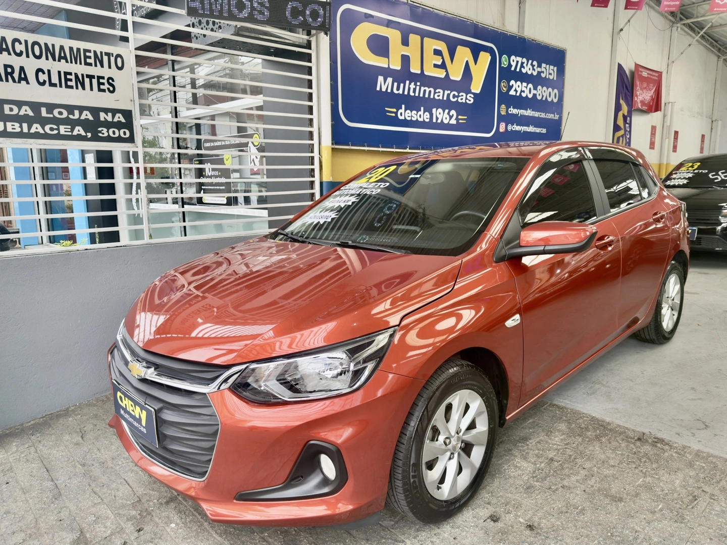 CHEVROLET ONIX 1.0 TURBO FLEX LTZ AUTOMÁTICO 2020 BAIXA KM