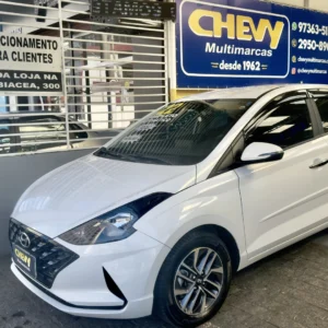 HYUNDAI HB20 1.0 TGDI FLEX PLATINUM AUTOMÁTICO 2022 ÚNICA DONA BAIXA KM
