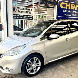 PEUGEOT 208 1.6 GRIFFE 16V FLEX 4P MANUAL 2015 ÚNICO DONO // BAIXA KM