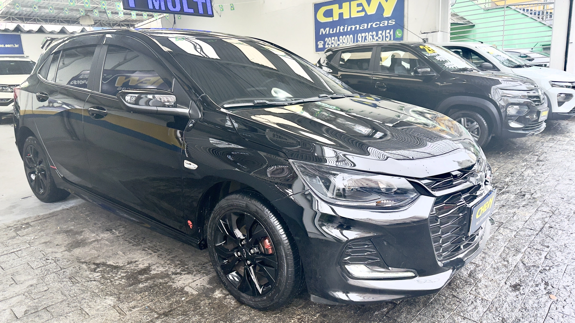 CHEVROLET ONIX 1.0 TURBO FLEX RS AUTOMÁTICO 2024 ÚNICO DONO - Imagem 4