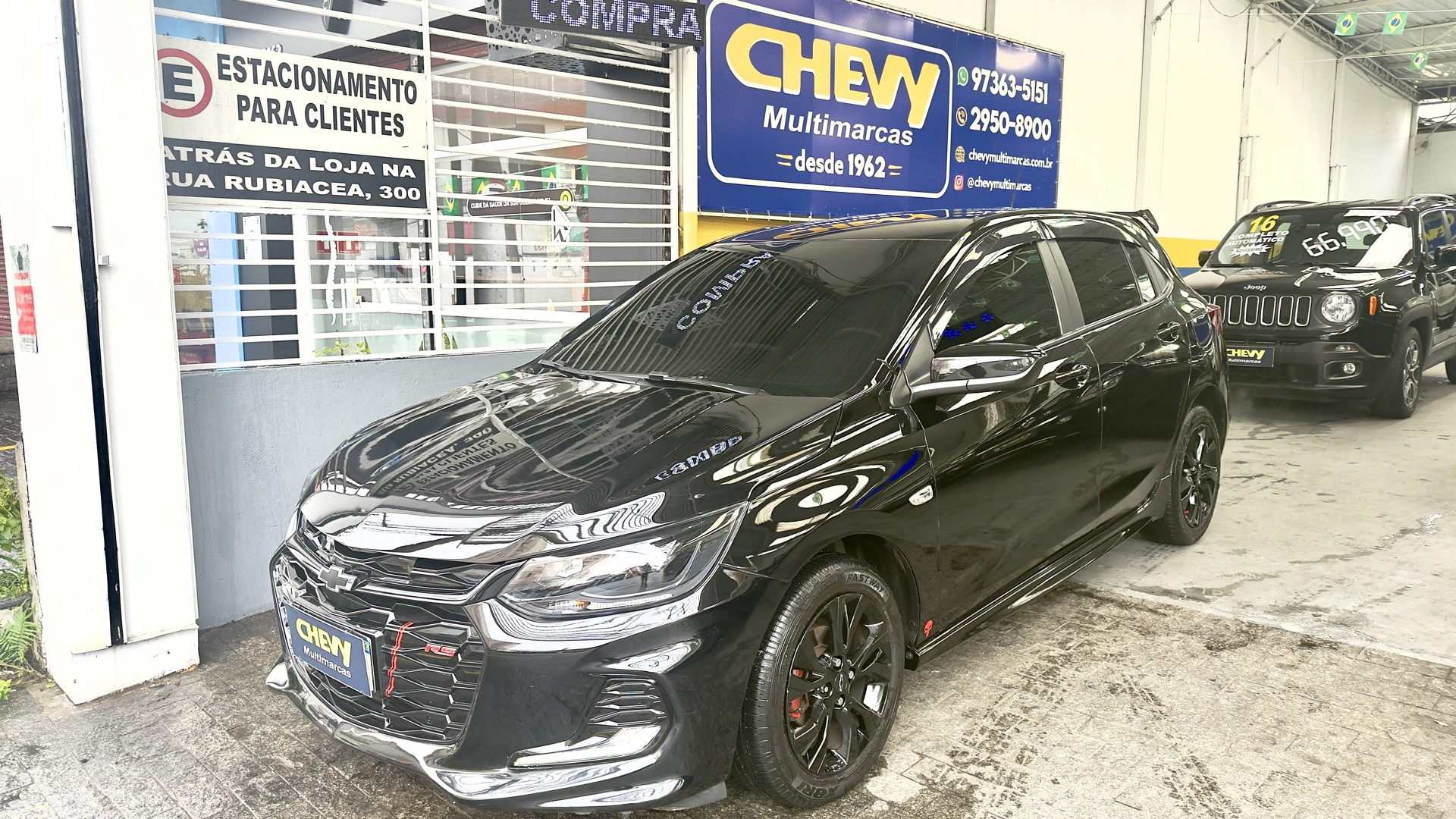 CHEVROLET ONIX 1.0 TURBO FLEX RS AUTOMÁTICO 2024 ÚNICO DONO
