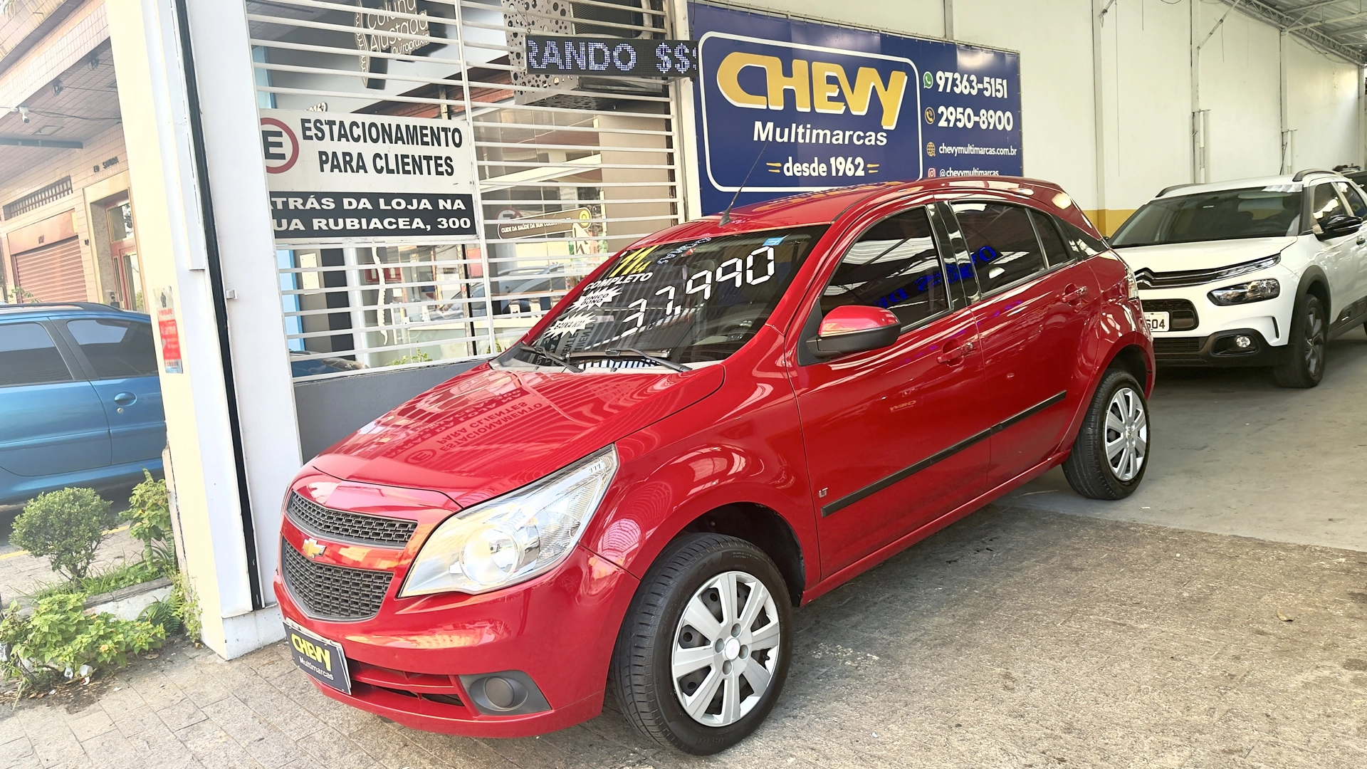 CHEVROLET AGILE 1.4 MPFI LT 8V FLEX 4P MANUAL 2011