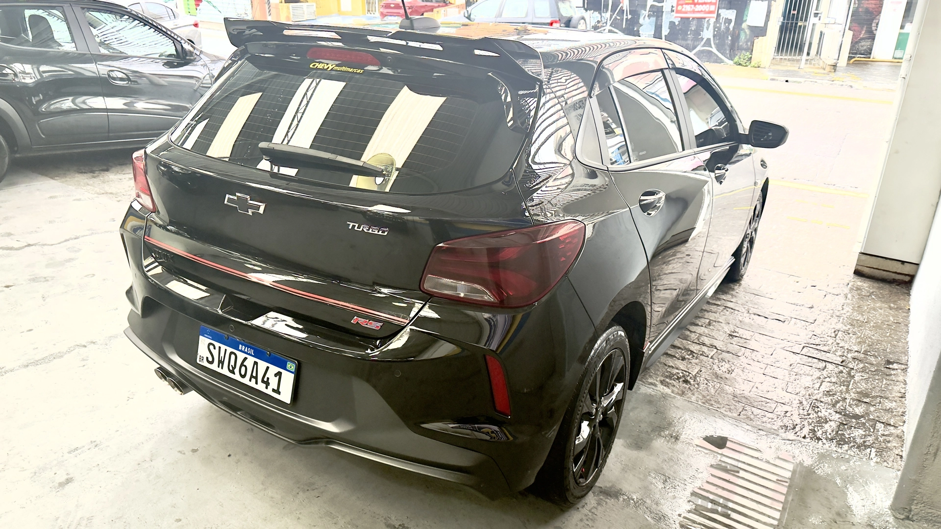 CHEVROLET ONIX 1.0 TURBO FLEX RS AUTOMÁTICO 2024 ÚNICO DONO - Imagem 7