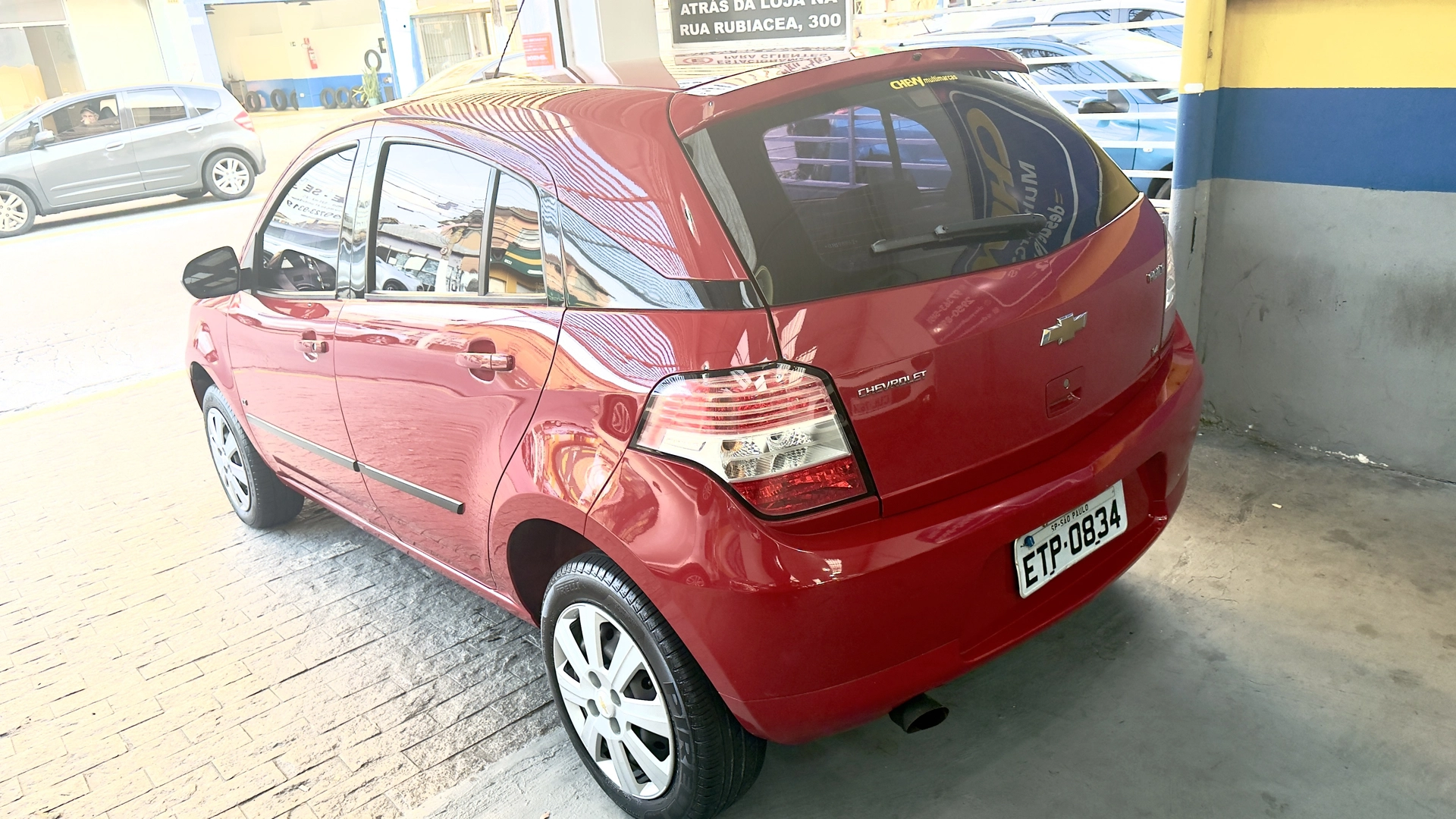 CHEVROLET AGILE 1.4 MPFI LT 8V FLEX 4P MANUAL 2011 - Imagem 16