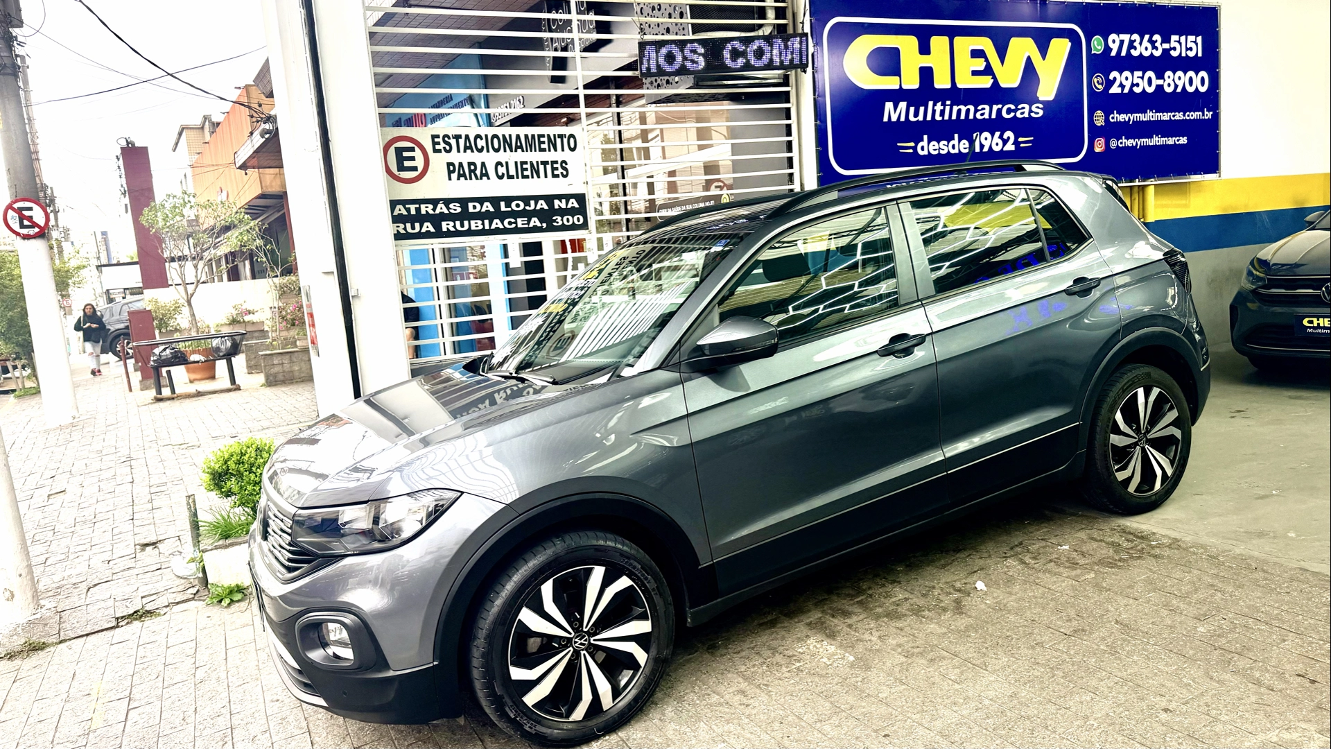VOLKSWAGEN T-CROSS 1.0 200 TSI TOTAL FLEX AUTOMÁTICO 2022 ÚNICO DONO - Imagem 14