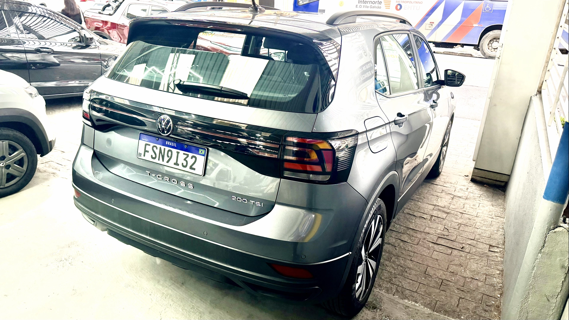 VOLKSWAGEN T-CROSS 1.0 200 TSI TOTAL FLEX AUTOMÁTICO 2022 ÚNICO DONO - Imagem 5