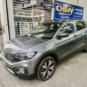 VOLKSWAGEN T-CROSS 1.0 200 TSI TOTAL FLEX AUTOMÁTICO 2022 ÚNICO DONO