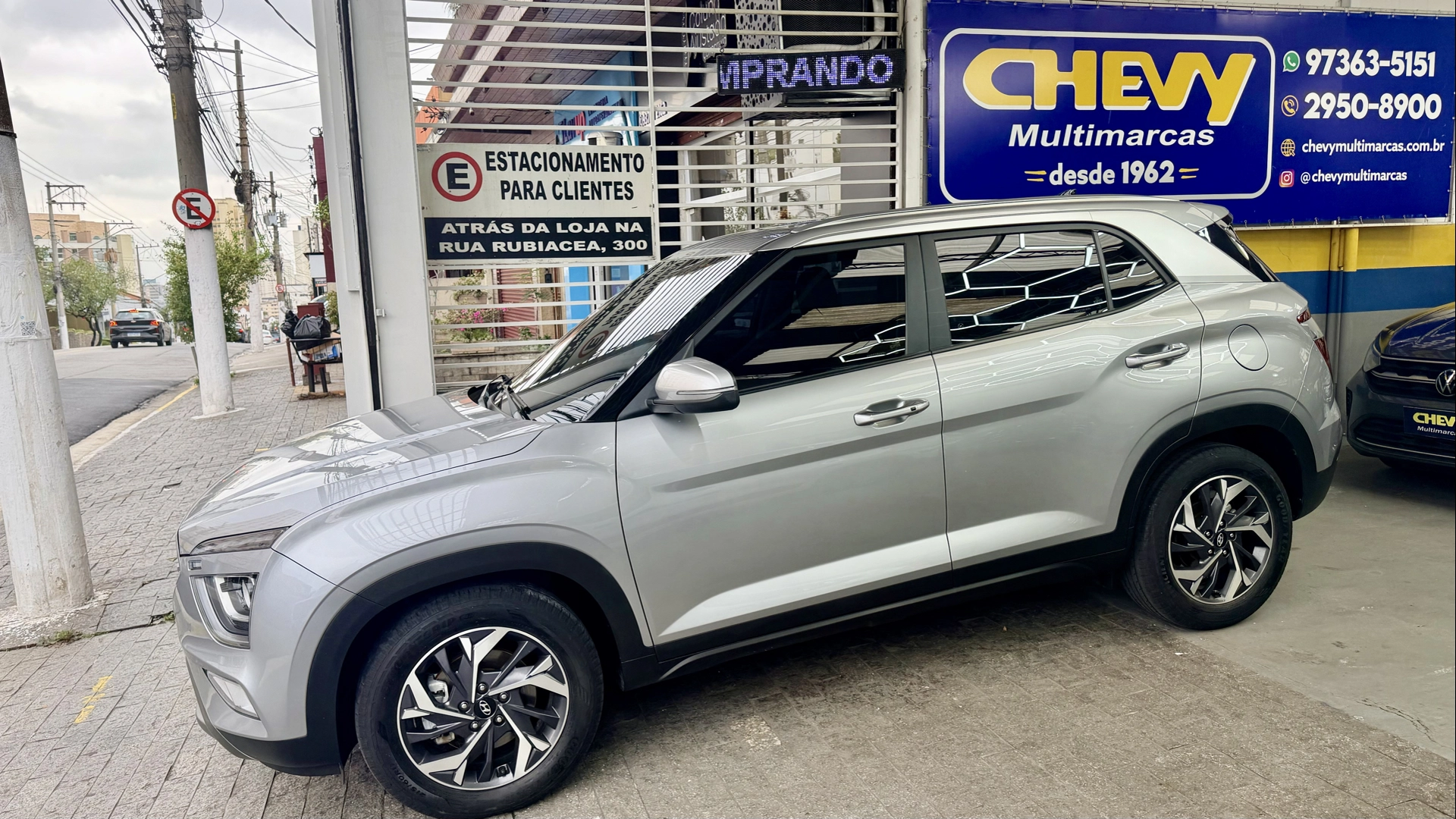 HYUNDAI CRETA 1.0 TGDI FLEX LIMITED AUTOMÁTICO 2022 ÚNICO DONO - Imagem 14